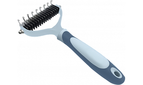 Cat Dematting Rake Comb – Heavy-Duty for Thick Coats