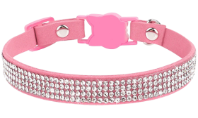Luxury Breakaway Cat Collar with Crystals