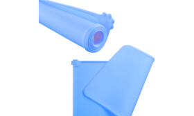 Waterproof Silicone Cat Feeding Mat with Raised Edges – Pet Food Bowl Placemat